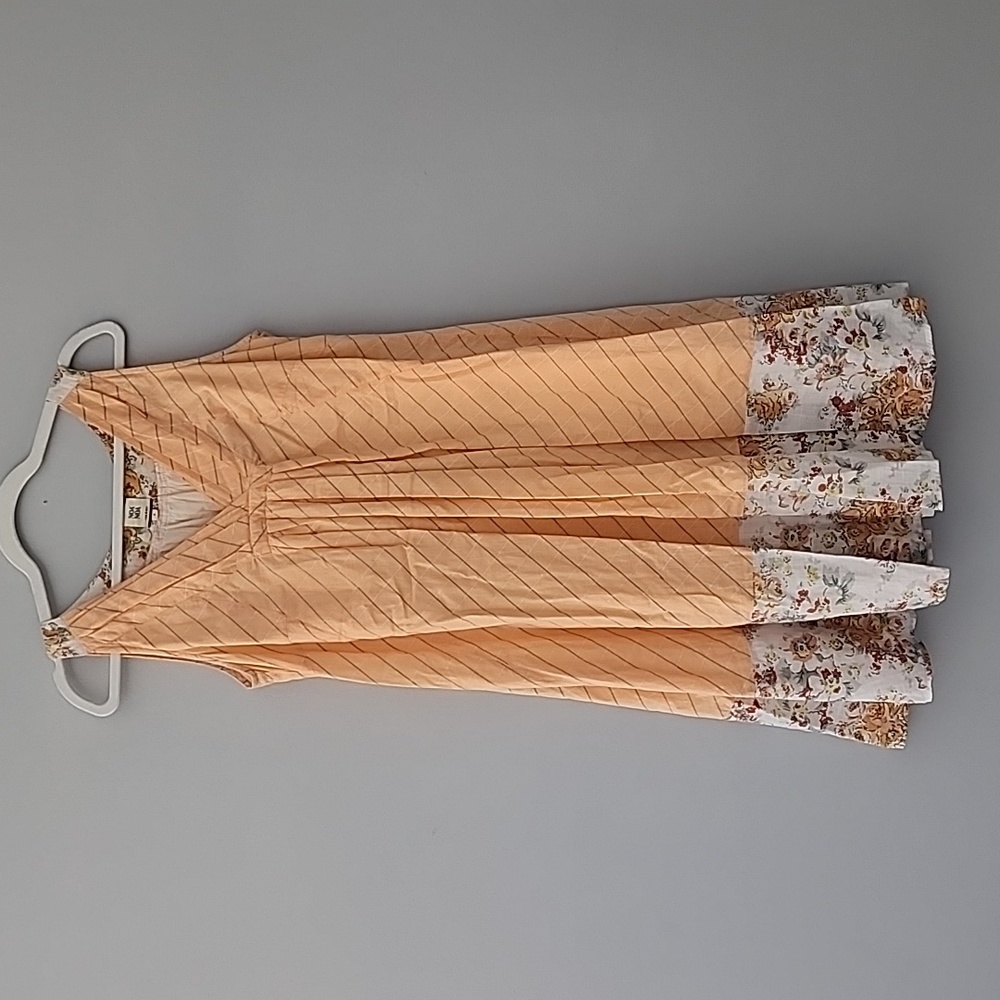 Noa Noa floral summer spring tank dress small